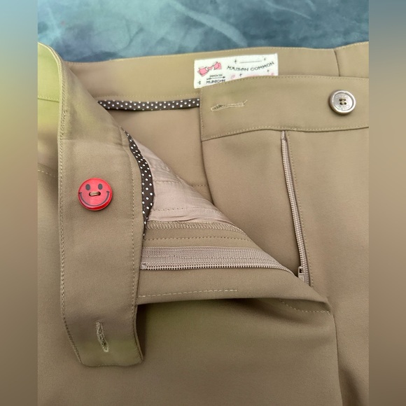 Maison Common germany Light Brown Women's Cuffed Pants Size 42 great condition - Picture 9 of 9